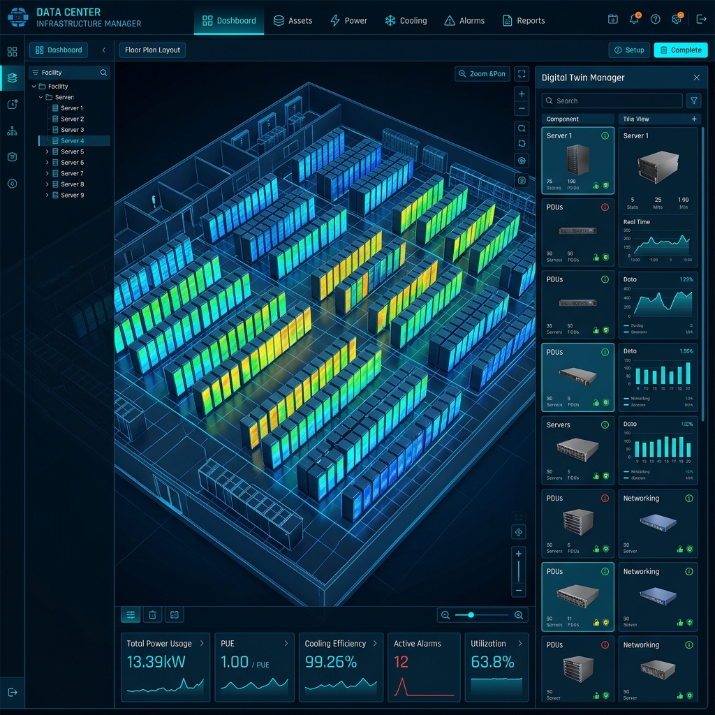 DCIM Tool (Data Center Infrastructure Management)